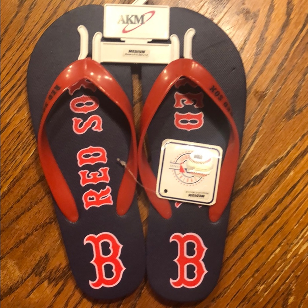 Women's Boston Red Sox Flip Flops